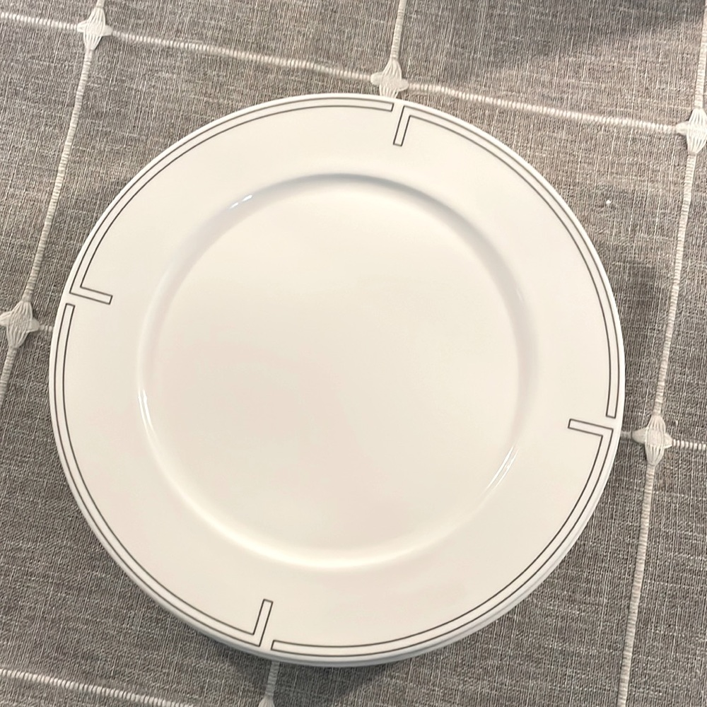 Dinner plates - opened but never used - Hotel Collection: Link. Set of 6.